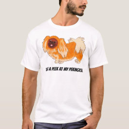 Flüchtige Blick auf meinem Pekingese T-Shirt