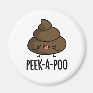Flüchtige Blick Ein Poo Funny Kack Pun Magnet