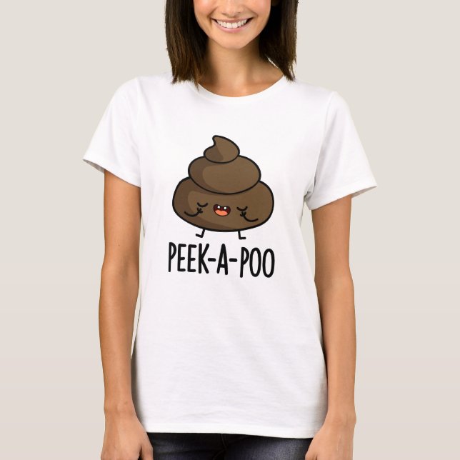 Flüchtige Blick Ein Poo Funny Kack Pun T-Shirt (Vorderseite)