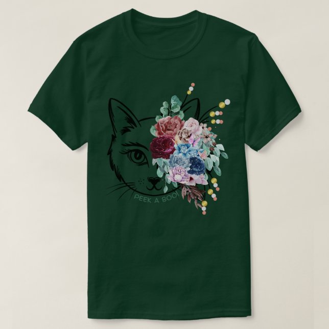 Flüchtige Blick einer Bootkatze T-Shirt (Design vorne)