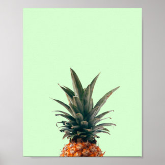 Flüchtige Blick eines Ananas, auf Trend, modern, Poster