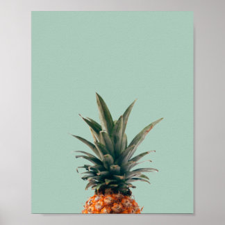 Flüchtige Blick eines Ananas, auf Trend, modern, Poster