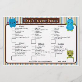 Flüchtige Blick eines Boo Monsters Baby Shower Pur