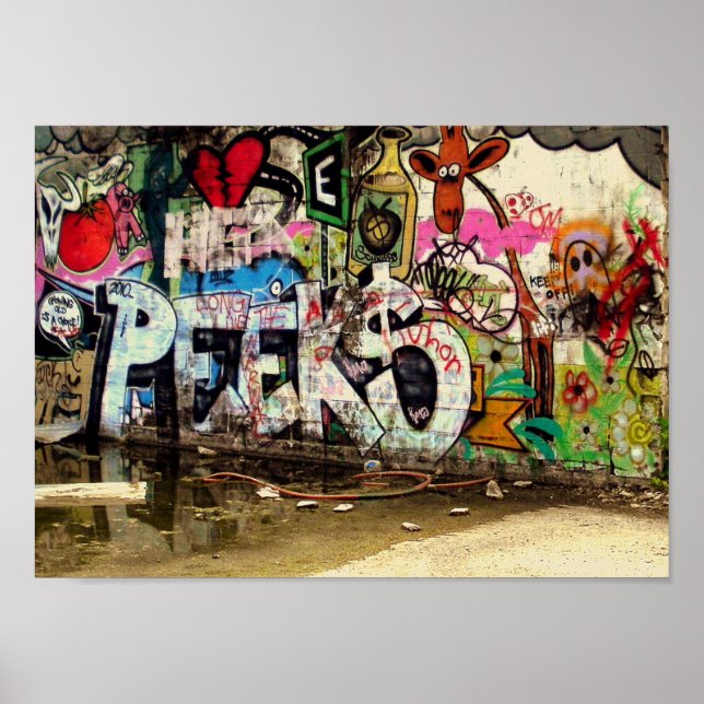 Flüchtige Blick Poster (Vorne)