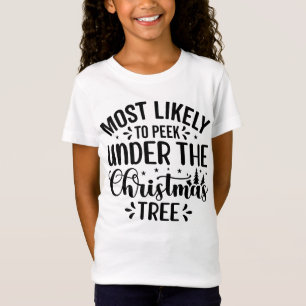 Flüchtige Blick unter dem Baum am wahrscheinlichs T-Shirt