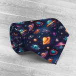 Flüchtige Objekte Planeten Weltraum Kunst Krawatte<br><div class="desc">Mit der Einführung unserer Whimsical Flying Objects Planets Space AI Art Neck Tie, wo Kunst und Fantasie den Kosmos treffen! Dieses einzigartige und stilvolle Accessoire eignet sich perfekt für alle, die sich auf der Suche nach einer Touch intergalaktischen Charmes sind, um ihre Kleidung zu heben. Diese Krawatte wurde von innovativen...</div>