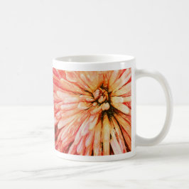 Flüchtige rosa Blume Tasse