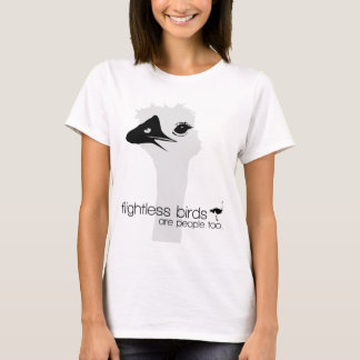 Flüchtige Vogelserie T-Shirt