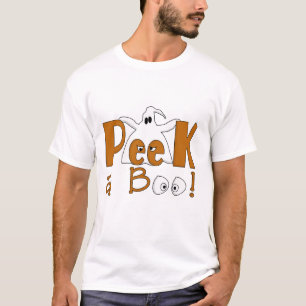 Flüchtiger Blick ein Boo-Halloween-T - Shirts und