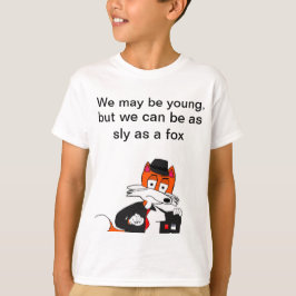 Flüchtiger Fuchs - Kinder T-Shirt