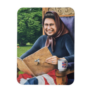 Flüchtlinge aus England 1975 Magnet