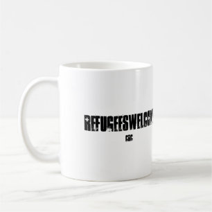 Flüchtlinge begrüßen Tasse