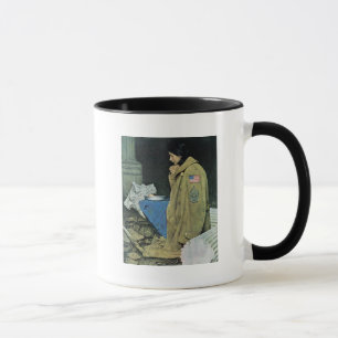 Flüchtlings-Erntedank Tasse