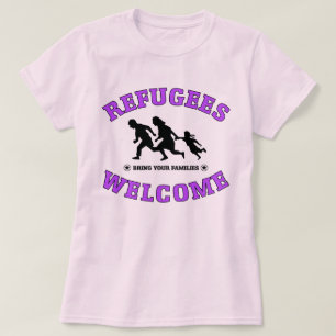 Flüchtlings-Willkommen holen Ihre Familien T-Shirt