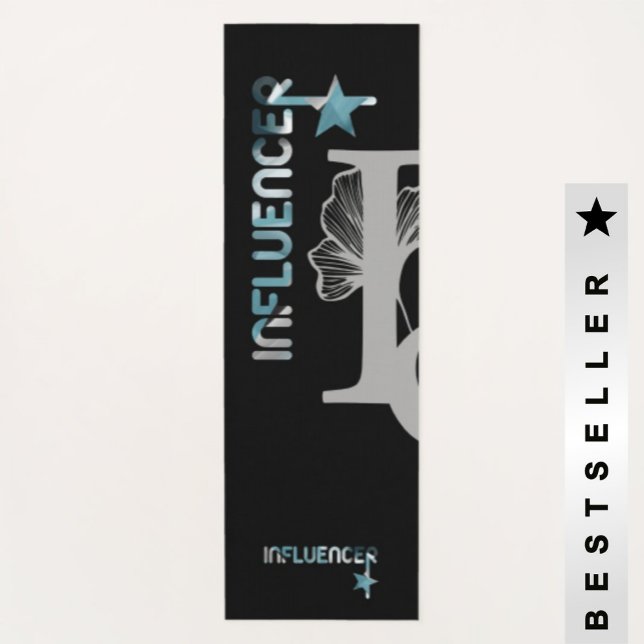 FLUENCER Yoga Mat Fitness Abstrakter Blauer Ozean Yogamatte (Von Creator hochgeladen)