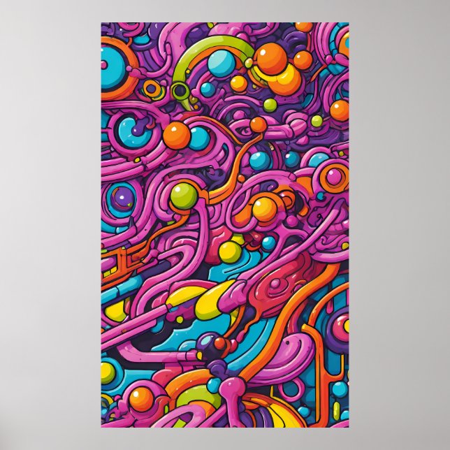 Fluency - Ken Gage Art Poster (Vorne)