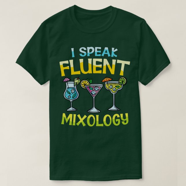 Fluent mixology T-Shirt (Design vorne)