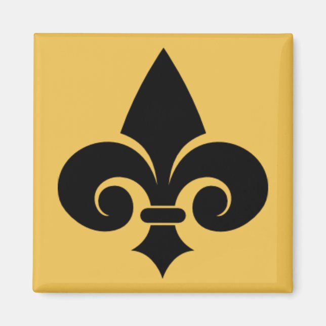 Fluer De Lis Magnet (Vorne)