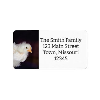 Fluff Adressaufkleber