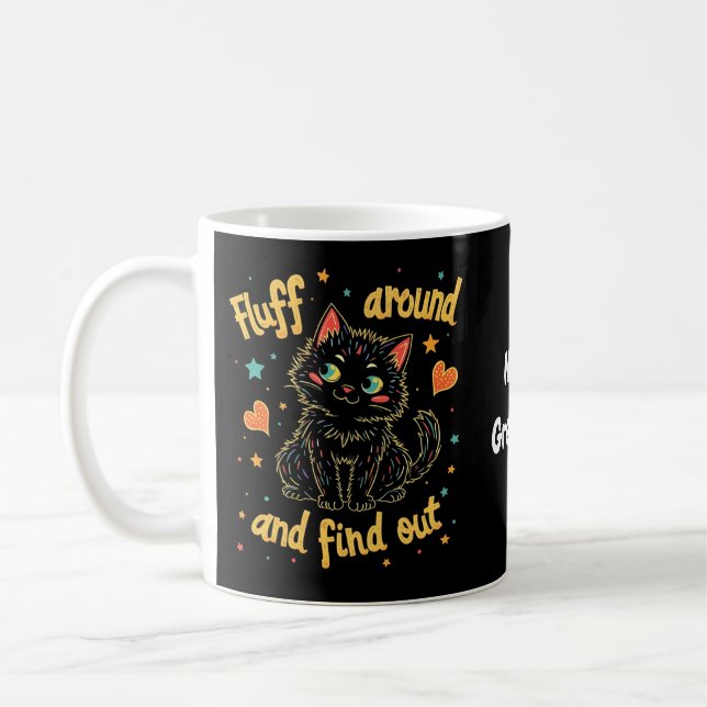 Fluff Around und finde das perfekte Meme  Kaffeetasse (Links)