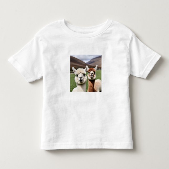 Fluff & Friendship Kleinkind T-shirt (Vorderseite)