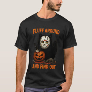 Fluff herum und finde heraus Lustige flauschige sc T-Shirt