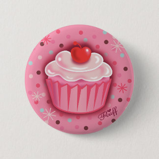 FluffCakes Button rosa