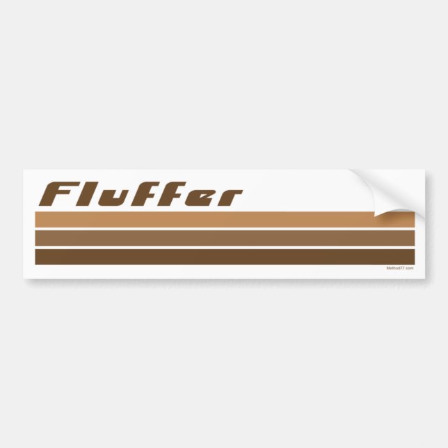 Fluffer-Autoaufkleber Autoaufkleber (Vorne)