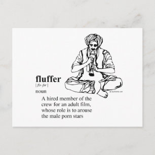 FLUFFER POSTKARTE