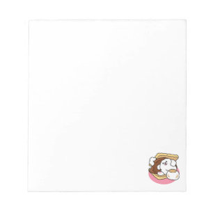 Fluffier als a S’more - Niedlicher Hund und Desser Notizblock