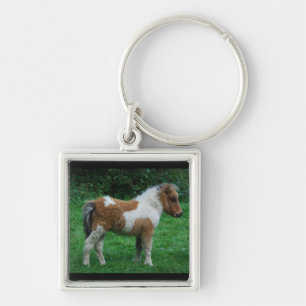 Fluffy Adorable Dartmoor Pony Schlüsselanhänger