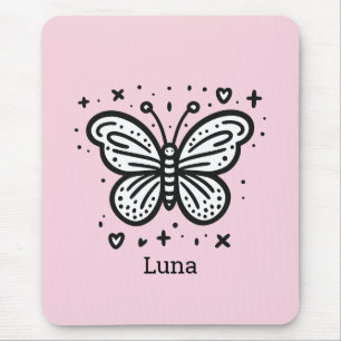 Fluffy Buffalo Baby - Kawaii Farm Animal Mousepad