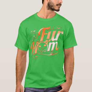 Fluffy Cat Fur Mama am Freitag T-Shirt