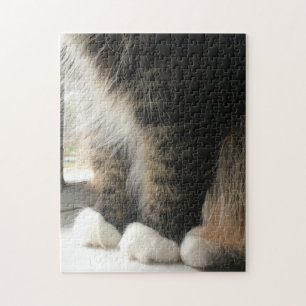 Fluffy Cat Paws Puzzle