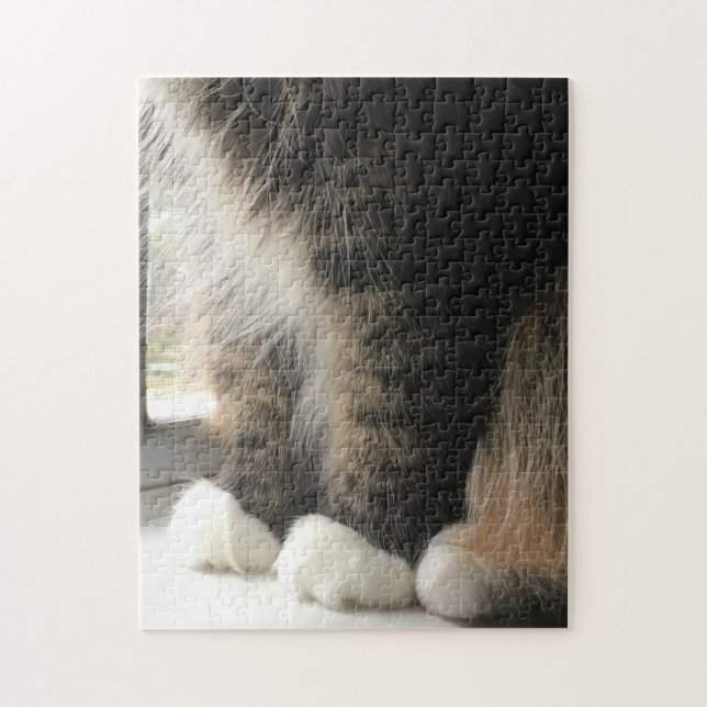 Fluffy Cat Paws Puzzle (Vertikal)