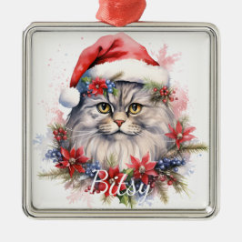 FLUFFY CHRISTMAS FERIENGESCHICHTE ORNAMENT AUS METALL