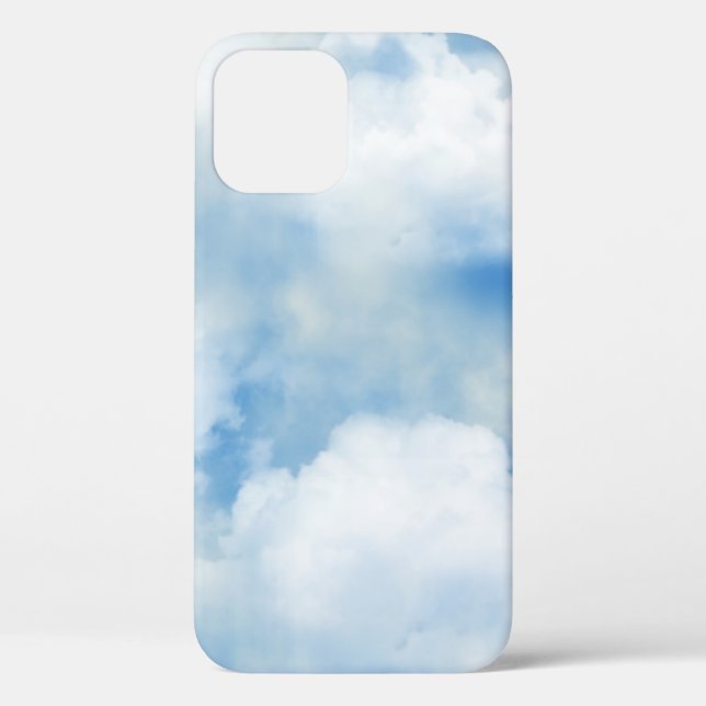 Fluffy Clouds Case-Mate iPhone Hülle (Rückseite)