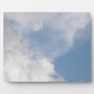 Fluffy Clouds Plaque Fotoplatte