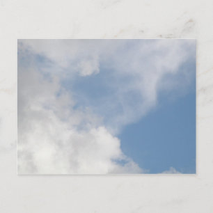 Fluffy Clouds Postcard Postkarte