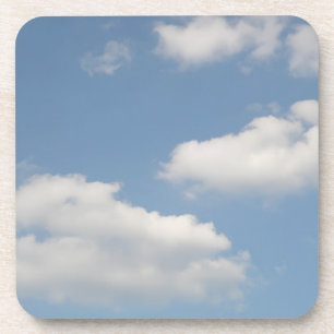 Fluffy Cumulus Clouds Cork Untersetzer