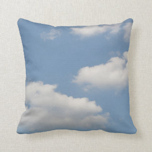 Fluffy Cumulus Clouds Pillow Kissen