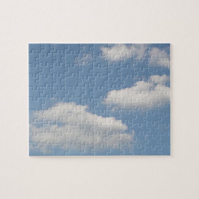 Fluffy Cumulus Clouds Puzzle (Horizontal)