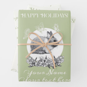 Fluffy des Kaninchens Geschenkpapier Set