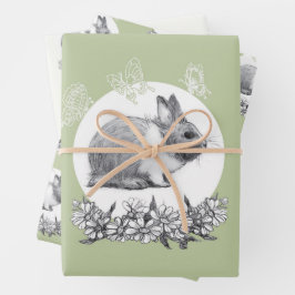 Fluffy des Kaninchens Geschenkpapier Set