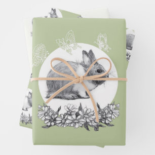 Fluffy des Kaninchens Geschenkpapier Set