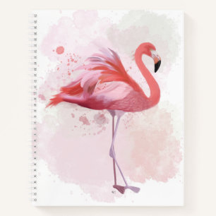 Fluffy Flamingo Notizbuch