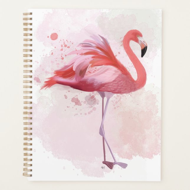 Fluffy Flamingo Planer (Vorderseite)