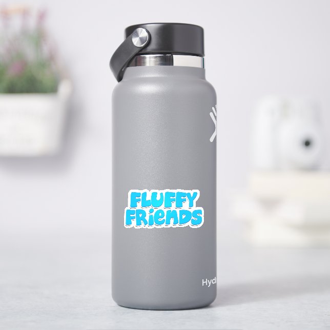 Fluffy Friends Aufkleber (HydroFlask)