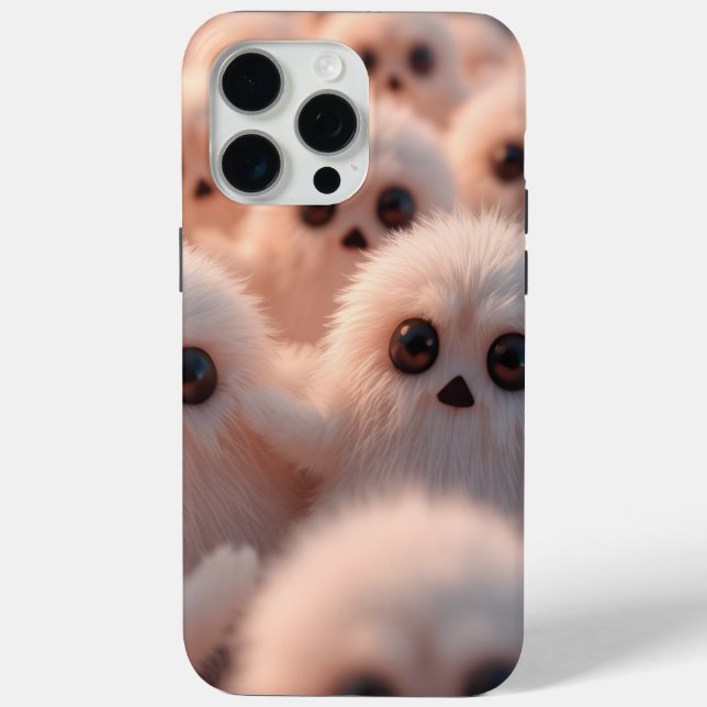 Fluffy Friends Phone Case (Rückseite)