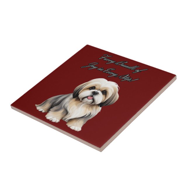 Fluffy Little Pal: Weiche Hues und dicker Hai Fliese (Seite)